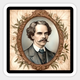 Nathaniel Hawthorne Sticker